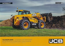 Ładowarka teleskopowa JCB Ciągnik Broszura