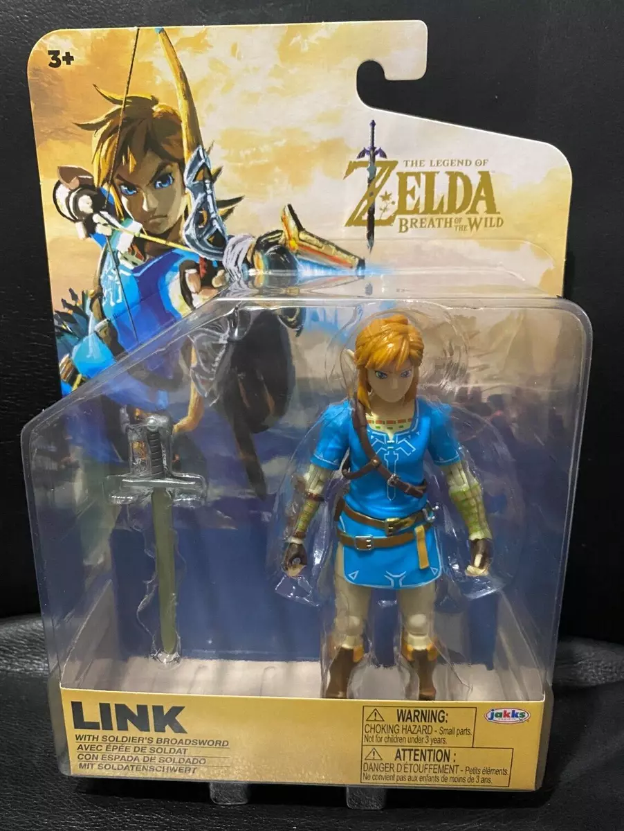 Jakks Pacific The Legend of Zelda: Breath of the Wild Link Figure Review! 