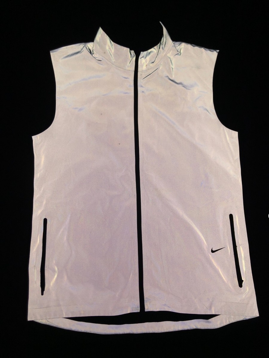 トップス 90s 00s NIKE reflective mesh nylon vest NIKE TECHNICAL MORSE CODE VEST VINTAGE 90s 00s UTILITY WRAP