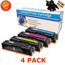 4 Pack 046 H Toner Cartridges for Canon imageCLASS MF733Cdw LBP-654Cdw MF731Cdw