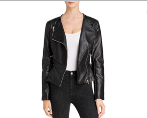 blanknyc peplum denim jacket