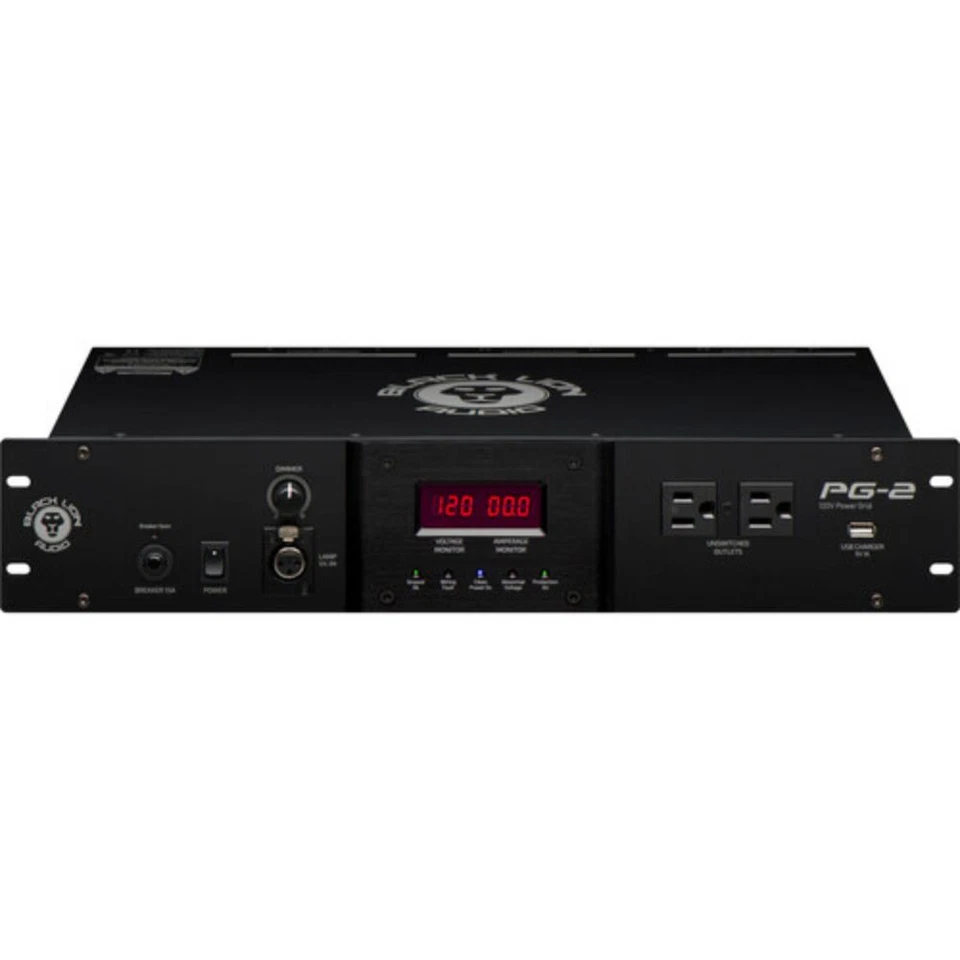 Black Lion Audio PG-2 Studio-Grade Power Conditioner with 2x Power Cable Bundle - Image 4 of 4