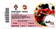 Ticket Portugal - Switzerland 16.11.2005 U21