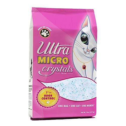 Ultra Micro Crystals Cat Litter 5 pounds  Assorted Styles 