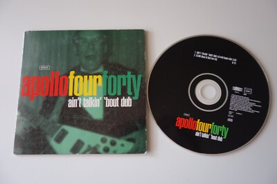 APOLLO 440: Ain't Talkin' 'Bout Dub . 2-TRACK EURO CD SINGLE IN CARD SLEEVE