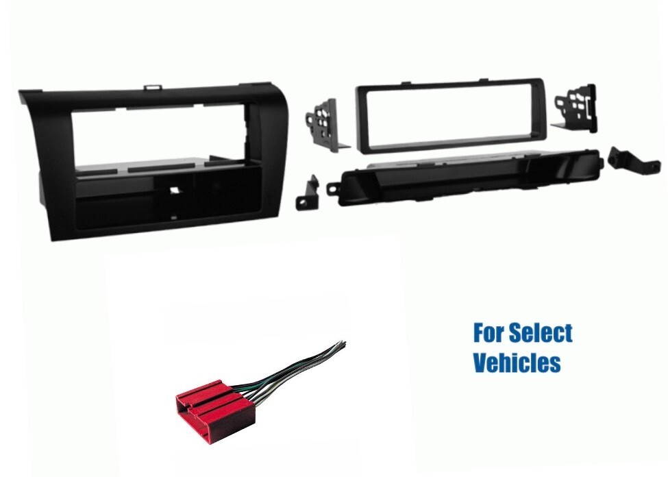 GSKIT920 Car Stereo Installation Kit For 2004-2012 GMC Canyon - In Dash Mounting Kit Wire Harness Antenna Adapter Single Double Din Radio Receivers - Foto 10