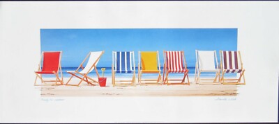 Ready for Summer ( Bernie Walsh ), Kunstdruck 35 x 80 cm