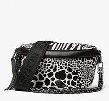 Michael Kors Slater Extra Small   Animal Hair  Pack Messenger Shoulder Bag