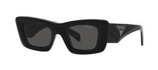 Prada PR 13ZS Black/Dark Grey 1AB-5S0 Sunglasses