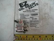 EZ Oil Drain Valve # EZ-203. Oil Drain Valve for a Cummins L10 M11 N14 ISM & ISN
