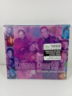 Complete Landmark Sessions Kronos Quartet (CD 1997, 2 Discs, 32 Jazz) New Sealed