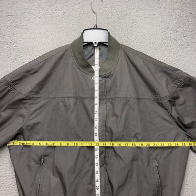 Arnold Palmer Golf ジャケット Arnold Palmer Jacket Mens XL Gray Golf Full Zip Outdoor Cotton