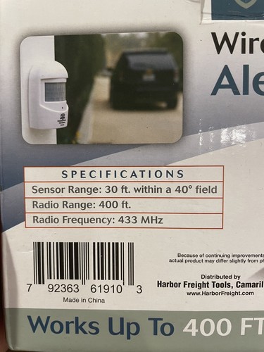 Bunker Hill Wireless Security System Indoor Or Outdoor Range 400 Ft. 61910. - Picture 3 of 6