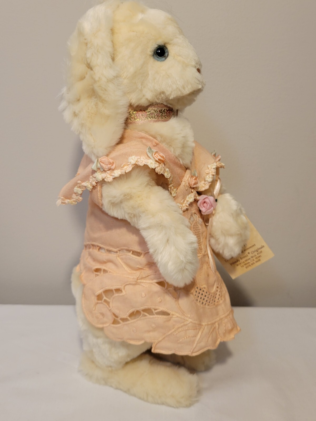Wendy Brent Original Bunny Rabbit Noses of Roses Cherish limited ...