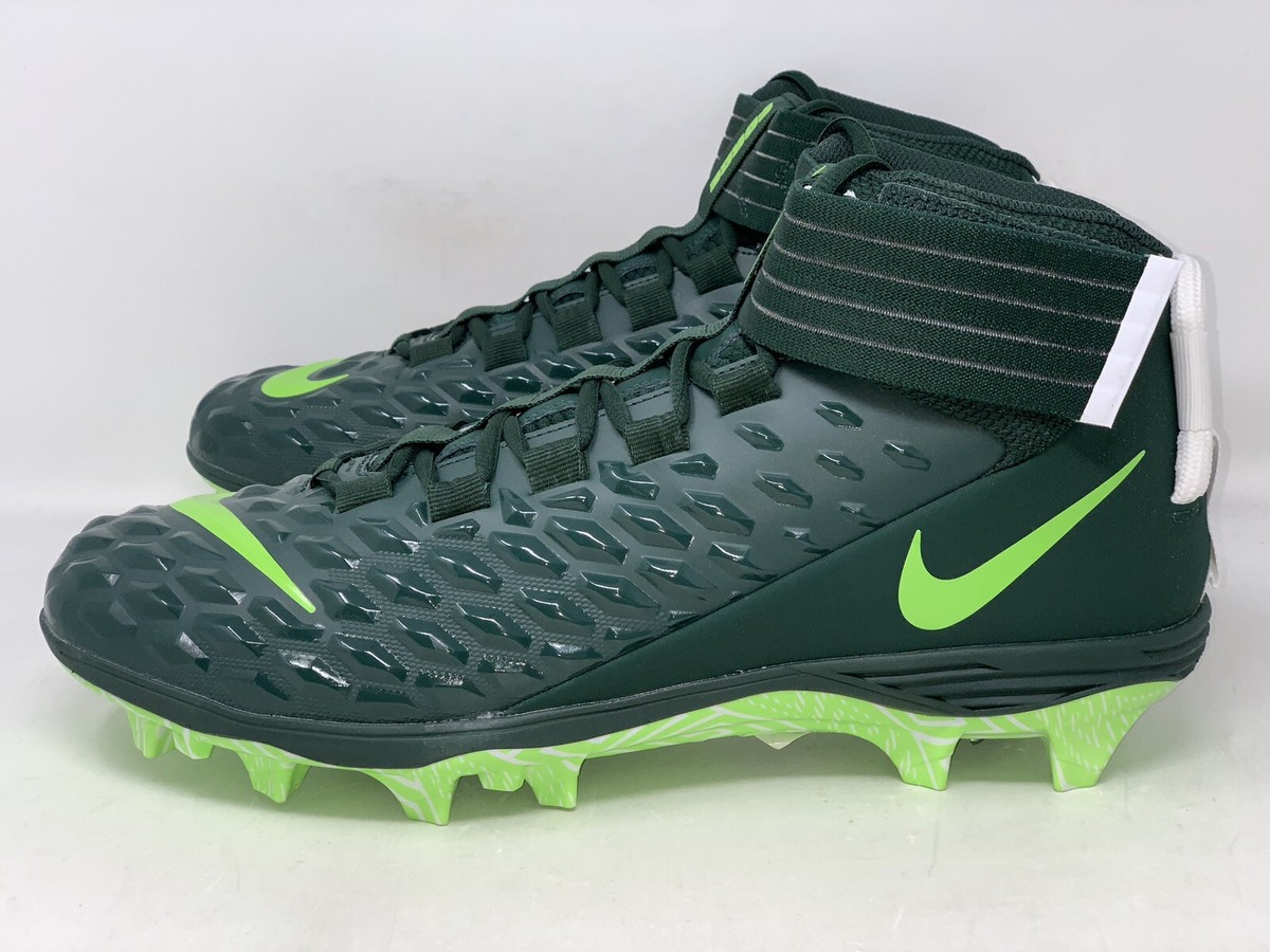 Nike Force Savage Pro 2 Michigan State MSU Football Cleats PE Size