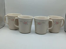 Corning Ware Corelle English Breakfast Coffee Cups Set of 4