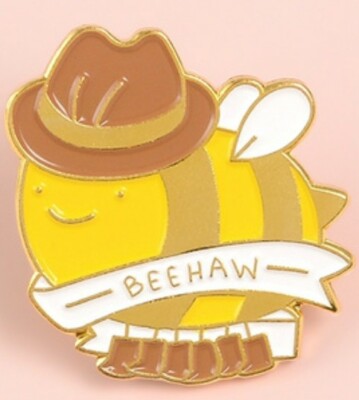 Cowboy Bee Pin