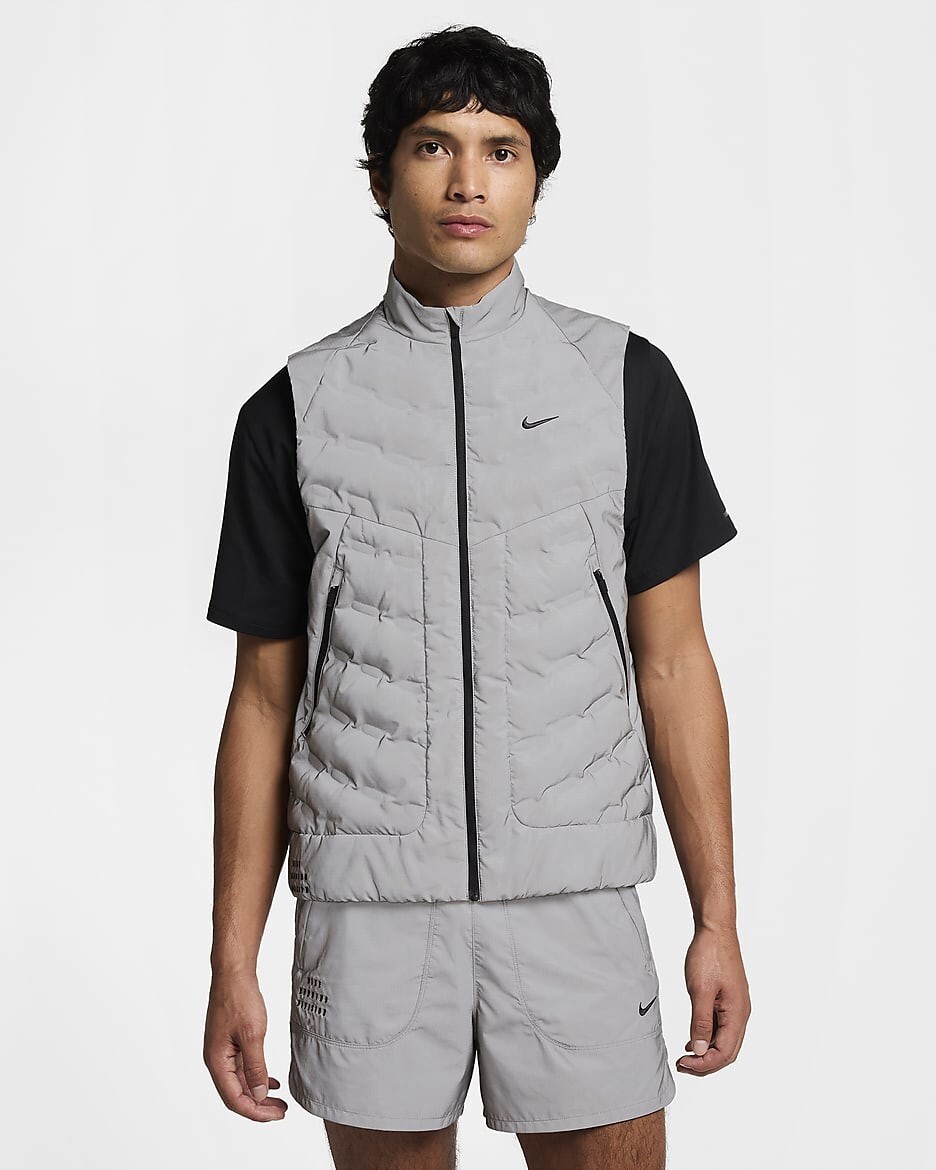 NEW Men's Size M Nike Therma-Fit ADV Reflective Silver NEW Men's Size M Nike Therma-Fit ADV Reflective Silver