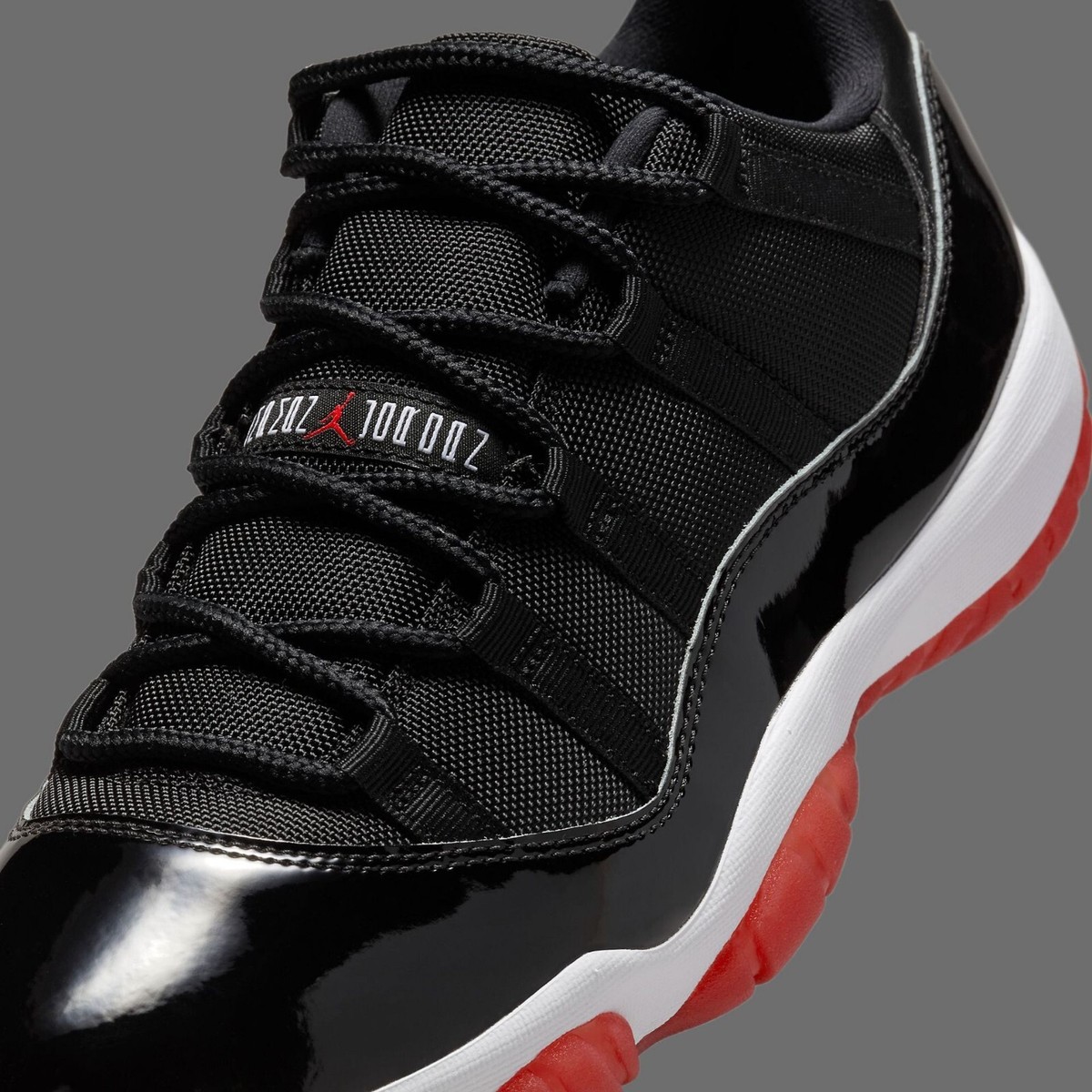 NIKE Air Jordan 11 Low ブラック/レッド Nike Air Jordan 11 Retro Low (GS) Shoes Black Varsity Red