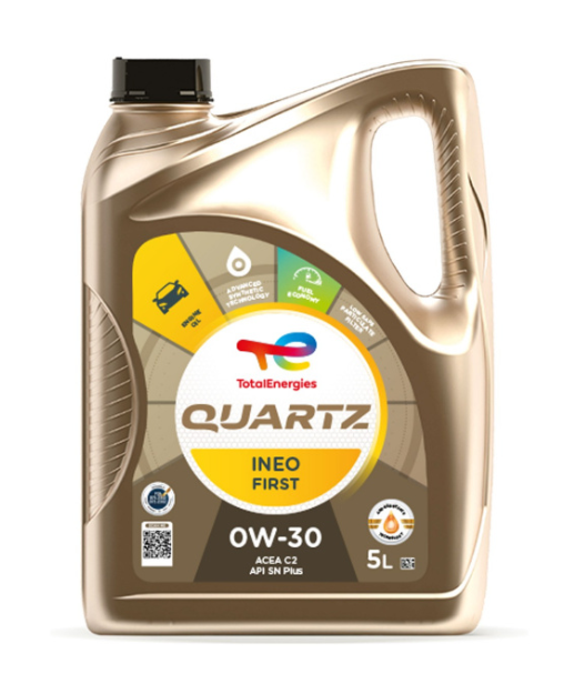 TOTAL QUARTZ INEO FIRST 0W30- TotalEnergies- Original -5 Litri