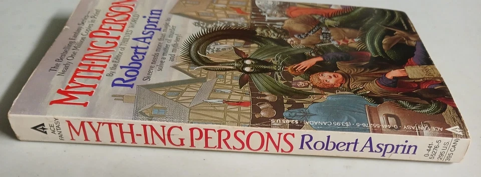 Myth-ing Persons by Robert Asprin---1986 PB like new Foto 3 de 4