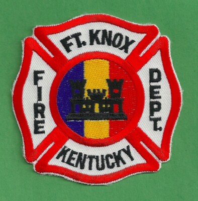 FORT KNOX KENTUCKY FIRE RESCUE PATCH