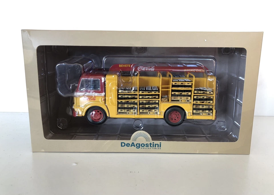 DE AGOSTINI 1:43 Camion d'epoca Vintage Trucks Fiat 645 Coca Cola - Immagine 3 di 3