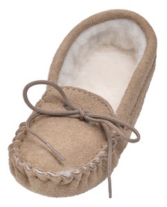 wool lined moccasins