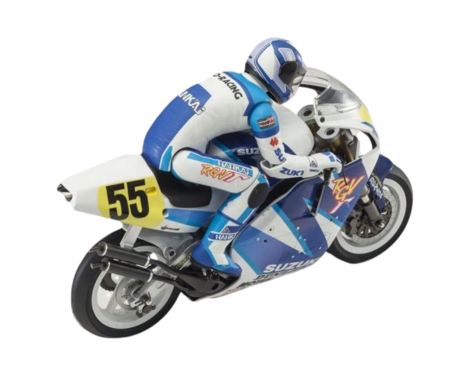 Kyosho Motorrad Hanging On Racer S.R.T. Suzuki RGV 1992 1:8 Kit KYO34935T1B  - Bild 2 von 3