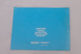 Ghosts 'N Goblins Captain Commando Nintendo NES Manual Only Instruction Booklet