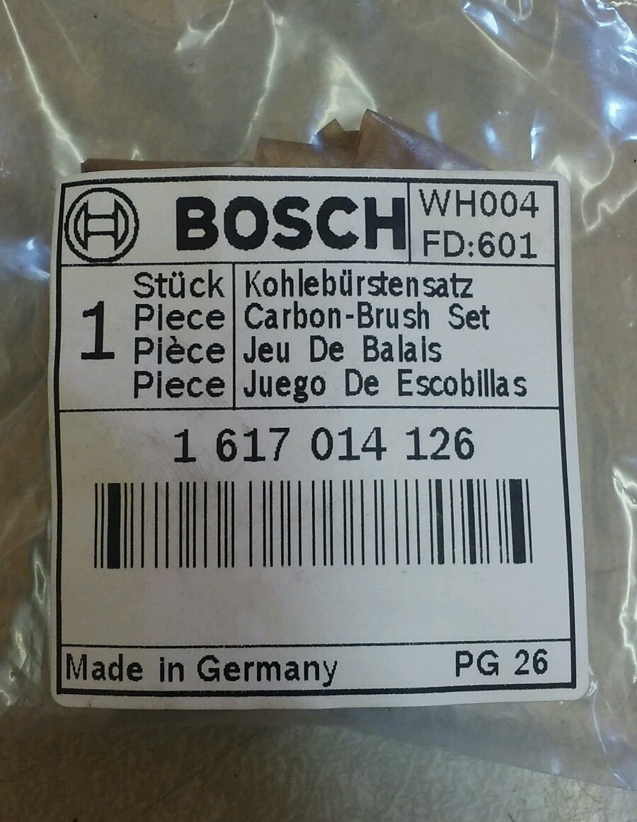 Bosch Genuine Brush Set Part #1617014126 for 11311EVS 11316EVS