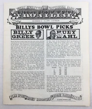 Frontline December 1979 Huey Mahl Las Vegas Newsletter Professional Gamblers