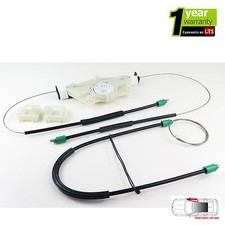 SKODA FABIA WINDOW REGULATOR REPAIR CABLE SET FRONT RIGHT DRIVER SIDE