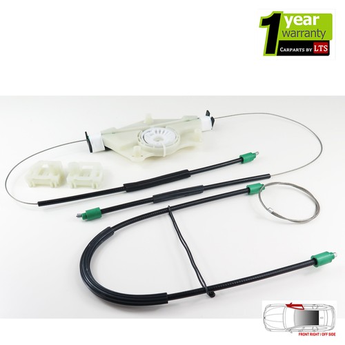 SKODA FABIA WINDOW REGULATOR REPAIR CABLE SET FRONT RIGHT DRIVER SIDE eBay
