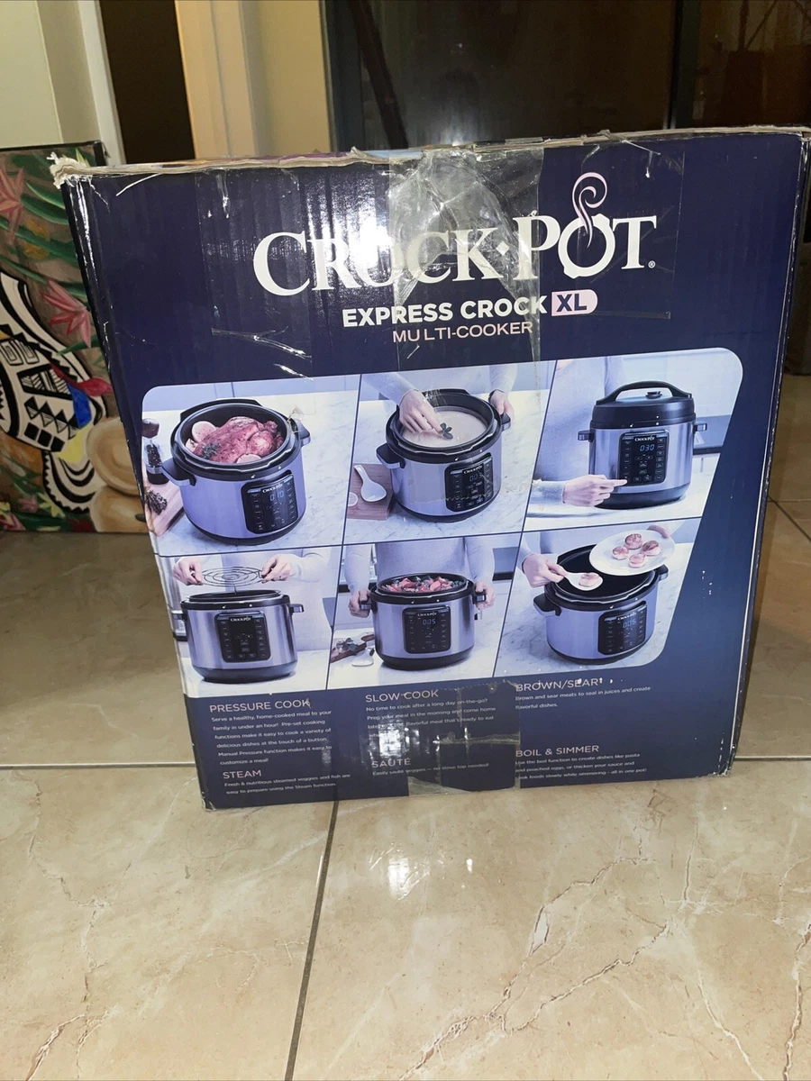 Crock-pot SCCPPC800-V1 Crock-Pot 8-Quart Multi-Use XL Express Crock  Programmable Slow Cooker and Pressure Cooker with Manual Pressure, Boil &  Simmer