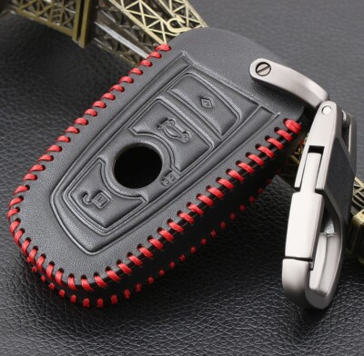 3 Tasten Leder Auto Fernbedienung Schlüssel Cover Case für BMW M1 M2 M3 F05 F10 F20 F30 335