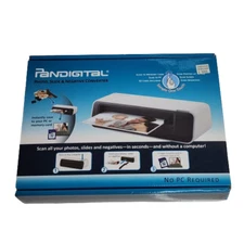 Pandigital Photo, Slide & Negative Converter One Touch Scan No PC Required