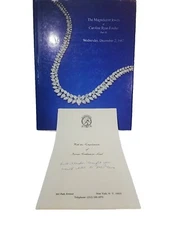 1987 Christie's Auction House The Magnificent Jewels from Caroline Ryan Foulke