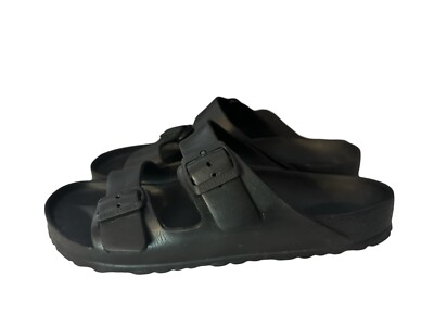 Birkenstock Sandals Adult 11 Black Arizona 285 EVA Rubber Straps