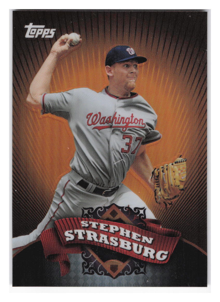2010 Topps Chrome #BC-1 Stephen Strasburg Target Exclusive Washington Nationals