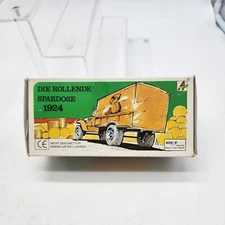 Kovap Hawkeye 1924 Factory Transport Truck Coin Bank Tin Model Green RARE