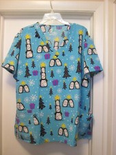 Christmas Work Scrub By GT Performance 2X New With Pockets