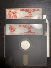 Vintage APPLE II IIe Software - THE SENSIBLE SPELLER IV from 1984 - 5-1/4 Disks