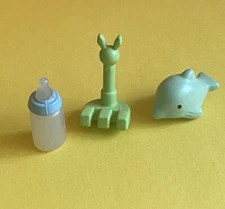sylvanian families Spear Nursery￼ babies toy Blue Milk Bottle￼/dolphin￼￼