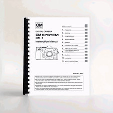 Olympus OM System OM-1 Digital Camera INSTRUCTION MANUAL