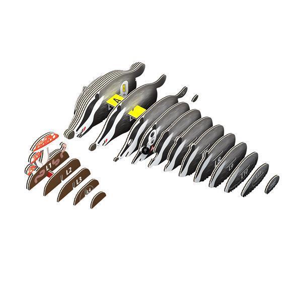 Thumbnail - Eugy Eugy - 3d Bastelset Dachs 9421036940169