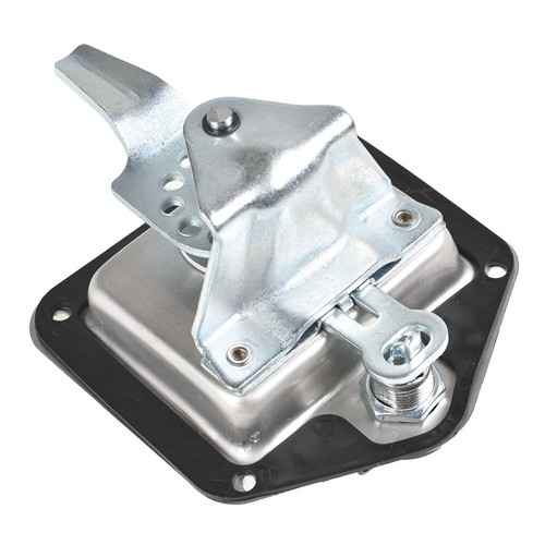 4 Trailer Door Latch T-Handle Lock Stainless Steel Keys For Camper RV Truck Tool - Picture 2 of 7