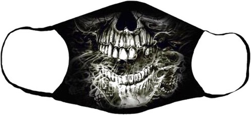 Adults Face Masks Cotton Glow in the Dark with Filter Pocket Reusable & Washable - Picture 119 of 159