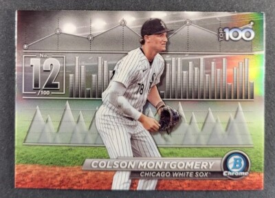 Colson Montgomery 2024 Bowman Bowman Scout's Top 100 #BTP-12 Chicago White Sox