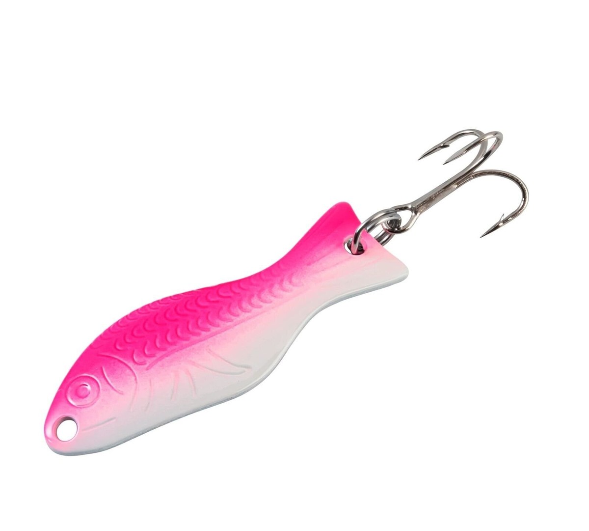 Al's Goldfish Original Spoon - 1-1/2' - White Pink Al's Goldfish Original Spoon - 1-1/2' - White Pink